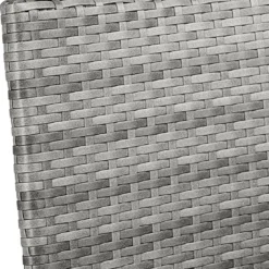 Casaria Polyrattan Tuinstoelen – 4 Stuks Stapelbaar – Grijs -Tuin Vrienden Verkoopwinkel 1102x1200 1