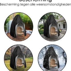 Beschermhoes Hangstoel Egg - Waterproof - Universeel Model - Hoes Van Egg Chair - Waterdichte Beschermer Voor Egg Stoel Met Standaard -Tuin Vrienden Verkoopwinkel 1118x1200 4