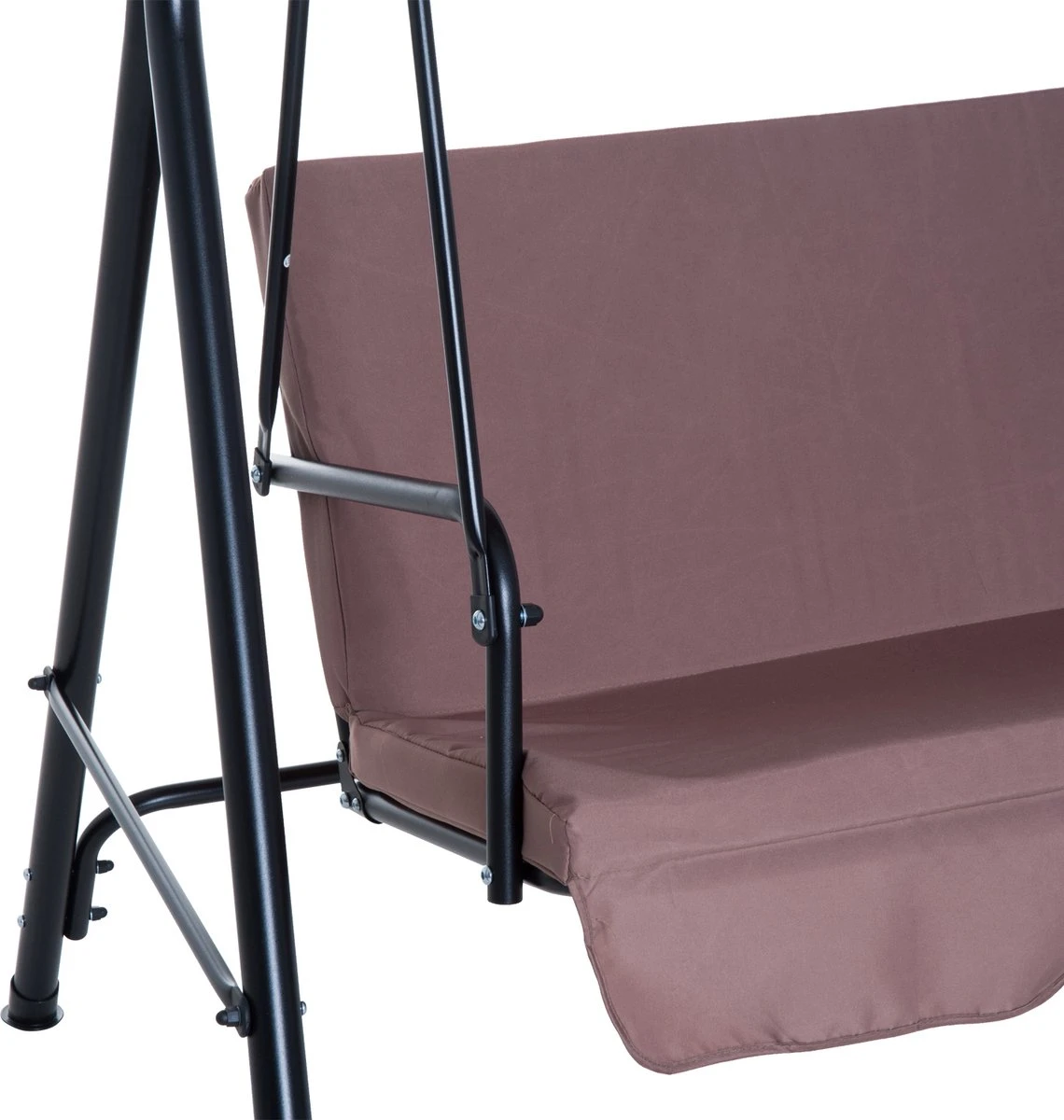 Outsunny Hollywoodschommel 3-zits Tuinschommel Schommelbank Met Dak 3 Kleuren 84A-054 2 Outsunny Hollywoodschommel 3-zits Tuinschommel Schommelbank Met Dak 3 Kleuren 84A-054 - Afbeelding 2