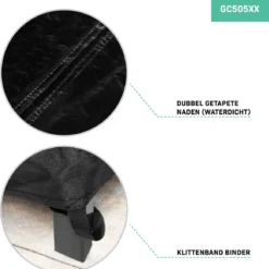 VONROC Premium Tuinbank Beschermhoes – L-vorm - 250/90 X 250/90 X 70cm -Tuin Vrienden Verkoopwinkel 1163x1200 3