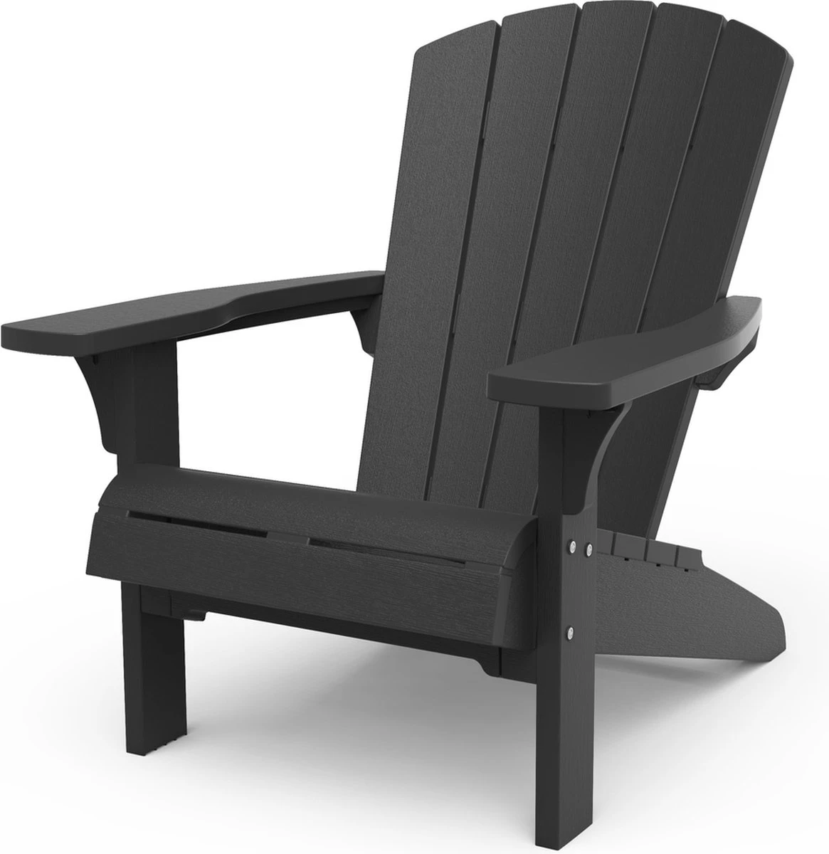 Keter Troy Adirondack Tuinstoel - 81x80x96,5cm - Grafiet 1 Keter Troy Adirondack Tuinstoel - 81x80x96,5cm - Grafiet