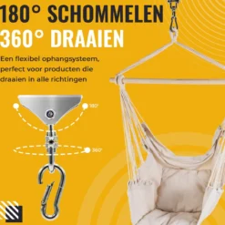 Itstrong® Plafondhaak Ophangsysteem Voor Binnen & Buiten – Ophanghaak Voor Bokszak – Schommel – Schommelstoel – Hangstoel - RVS -Tuin Vrienden Verkoopwinkel 1166x1200 2