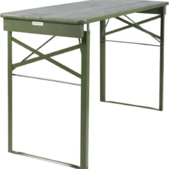 MaximaVida Inklapbare Biertafel Berlijn 120 X 50 Cm Olijfgroen - FSC Hout