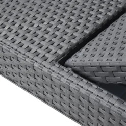 Allibert Jaipur Ligbed - 58x187,5x29 Cm - Grafiet -Tuin Vrienden Verkoopwinkel 1179x1200