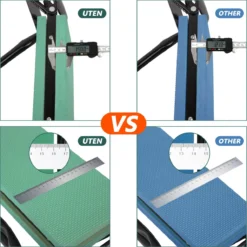 Uten - Kniebankje Tuin - Knie Steun - Tuinkruk Inklapbaar - Kniesteun Tuinieren - Kniekussen - Tot 150 Kg - Groen -Tuin Vrienden Verkoopwinkel 1198x1200 3