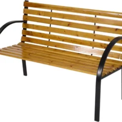 Dutcc 41142 - Tuinbank - Woodstock - 120 Cm – Zwart