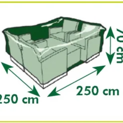 Nature - Tuinmeubelhoes - Beschermhoes Voor Loungeset - H70 X 250 X 250cm -Tuin Vrienden Verkoopwinkel 1200x1022 2