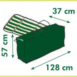 Merkloos 1x Grijze Tuinkussens Opbergtassen Met Rits 128 X 57 X 37 Cm - Tuinstoelkussens Opbergen -Tuin Vrienden Verkoopwinkel 1200x1029 1