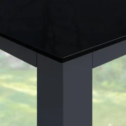 Casaria – Tuintafel – Aluminium – 90x90x75cm –Antraciet -Tuin Vrienden Verkoopwinkel 1200x1034