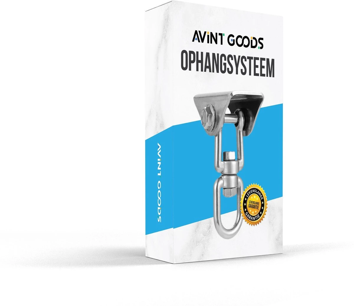 AVINT GOODS RVS Ophangsysteem Plafondhaak Bokszak – Schroefhaak & Ophanghaak Hangstoel – Muurhaak Binnen & Buiten - 550KG 9 AVINT GOODS RVS Ophangsysteem Plafondhaak Bokszak – Schroefhaak & Ophanghaak Hangstoel – Muurhaak Binnen & Buiten - 550KG - Afbeelding 9