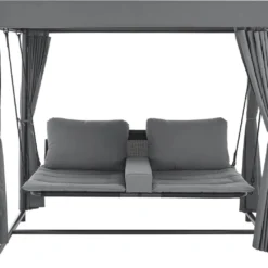 Schommelbank / Ligbank Kassandra - Donkergrijs -Tuin Vrienden Verkoopwinkel 1200x1046 1