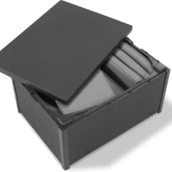 Allibert Arica Tuintafel - 79x59,5x42 Cm - Grafiet -Tuin Vrienden Verkoopwinkel 1200x1050 2