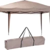 Ambiance Easy-up Partytent - 3x3m - Opvouwbaar - Taupe