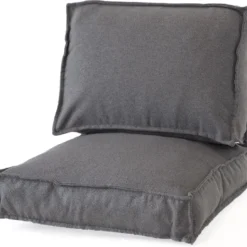 2L Home & Garden Loungekussen Metro Lounge Grijs - 60 X 60cm -Tuin Vrienden Verkoopwinkel 1200x1089 5