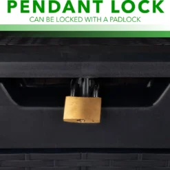 Opbergbox 310L UV-Bestendig Weerbestendig Wielen Tuinbox Rotan-look Antraciet -Tuin Vrienden Verkoopwinkel 1200x1131 5