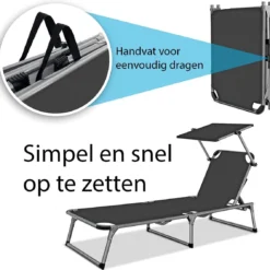 Sens Design Zonnebed - Ligbed Inklapbaar Met Zonneklep - Grijs 9 Sens Design Zonnebed - Ligbed Inklapbaar Met Zonneklep - Grijs -Tuin Vrienden Verkoopwinkel 1200x1134 2