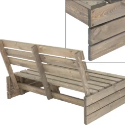 Pro Garden Palletbank - 120 Cm - 2-zits 13 Pro Garden Palletbank - 120 Cm - 2-zits -Tuin Vrienden Verkoopwinkel 1200x1139 3