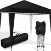 Coazy Waterdichte Partytent 3x3 Meter Opvouwbaar - Paviljoen - Easy Up - Pop-up Tent Met Haringen, Touw En Anti Slip Poten - Waterdicht - Partytenten Weerbestendig