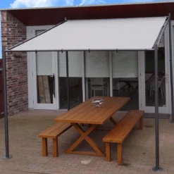 SORARA® Milano Paviljoen - Grijs - 285x300 Cm. -Tuin Vrienden Verkoopwinkel 1200x1156 4