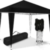 Sens Design Partytent Opvouwbaar - 3 X 3m - Zwart