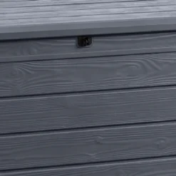 Keter Brightwood Opbergbox - 455L - 145x69,7x60,3 Cm - Grafiet -Tuin Vrienden Verkoopwinkel 1200x1164 1