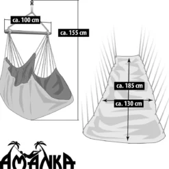 XXL 2 Persoons Hangstoel 185x130 - Zit Hangmat Met Spreidstok Tot 150 Kg - Binnen En Buiten 14 XXL 2 Persoons Hangstoel 185x130 - Zit Hangmat Met Spreidstok Tot 150 Kg - Binnen En Buiten -Tuin Vrienden Verkoopwinkel 1200x1166 1