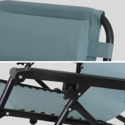 Alice's Garden Campingstoel PATRICK - Set Van 2 - Opvouwbaar - Verstelbaar - Smaragdgroen -Tuin Vrienden Verkoopwinkel 1200x1189 3