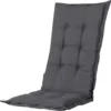 Madison - Tuinkussen - Hoge Rug - 123 X 50cm - Panama Grijs - Standenstoel