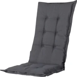 Madison - Tuinkussen - Hoge Rug - 123 X 50cm - Panama Grijs - Standenstoel