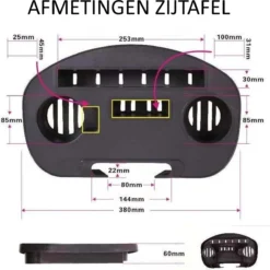 Brulo - Ligstoel Tuin - Ligstoelen - Strandstoel Opvouwbaar - Tuinstoel - Incl Tafel En Hoofdkussen -Tuin Vrienden Verkoopwinkel 1200x1197 3