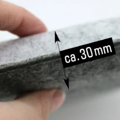 30mm Vilten Zitkussen Rond - Ø 35cm Stoelkussen Stoelpad Zacht 2-kleurig Grijs -Tuin Vrienden Verkoopwinkel 1200x1200 1030