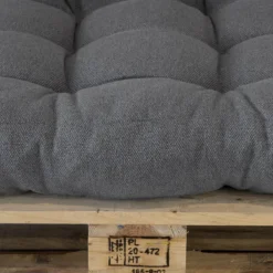 2L Home & Garden Rugkussen Metro Grijs - 60 X 40cm -Tuin Vrienden Verkoopwinkel 1200x1200 1052