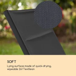 Blumfeldt Limala Tuinstoel - Ligstoel - Relaxstoel - Rugleuning In 6 Standen Verstelbaar - 2 Vielen - Draagkracht: Max. 150 Kg -Tuin Vrienden Verkoopwinkel 1200x1200 140