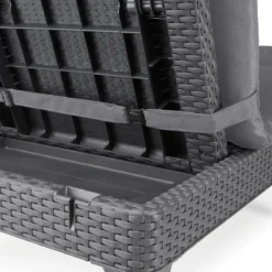 Allibert Jaipur Ligbed - 58x187,5x29 Cm - Grafiet -Tuin Vrienden Verkoopwinkel 1200x1200 155