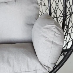 Egg Hangstoel Roundabout Zwart -Tuin Vrienden Verkoopwinkel 1200x1200 187