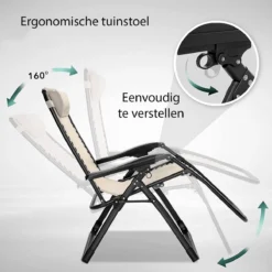 Sens Design Tuinstoel - Ligstoel Tuin - Beige -Tuin Vrienden Verkoopwinkel 1200x1200 2