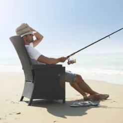 Allibert Vermont Verstelbare Tuinstoel - 64x68x107cm - Grafiet -Tuin Vrienden Verkoopwinkel 1200x1200 229