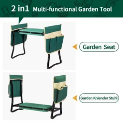 Uten - Kniebankje Tuin - Knie Steun - Tuinkruk Inklapbaar - Kniesteun Tuinieren - Kniekussen - Tot 150 Kg - Groen -Tuin Vrienden Verkoopwinkel 1200x1200 242