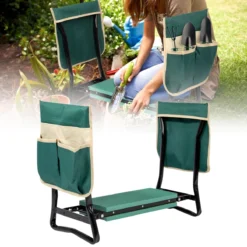 Uten - Kniebankje Tuin - Knie Steun - Tuinkruk Inklapbaar - Kniesteun Tuinieren - Kniekussen - Tot 150 Kg - Groen -Tuin Vrienden Verkoopwinkel 1200x1200 244