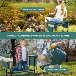 Uten - Kniebankje Tuin - Knie Steun - Tuinkruk Inklapbaar - Kniesteun Tuinieren - Kniekussen - Tot 150 Kg - Groen -Tuin Vrienden Verkoopwinkel 1200x1200 245