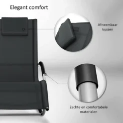 Sens Design Zonnebed - Ligbed - Weerbestendig - Antraciet 10 Sens Design Zonnebed - Ligbed - Weerbestendig - Antraciet -Tuin Vrienden Verkoopwinkel 1200x1200 257