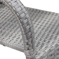 Casaria Polyrattan Tuinstoelen – 4 Stuks Stapelbaar – Grijs -Tuin Vrienden Verkoopwinkel 1200x1200 259