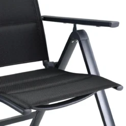 Casaria Tuinstoel Aluminium - 2 Stuks Inklapbaar - Antraciet -Tuin Vrienden Verkoopwinkel 1200x1200 265