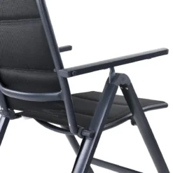 Casaria Tuinstoel Aluminium - 2 Stuks Inklapbaar - Antraciet -Tuin Vrienden Verkoopwinkel 1200x1200 266