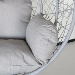 Egg Hangstoel Roundabout Grijs -Tuin Vrienden Verkoopwinkel 1200x1200 271