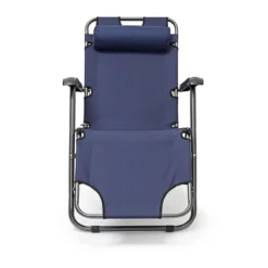 Relaxdays Ligstoel Inklapbaar - Ligbed Met Hoofdsteun - Strandstoel Verstelbaar - Camping - Donkerblauwe -Tuin Vrienden Verkoopwinkel 1200x1200 283