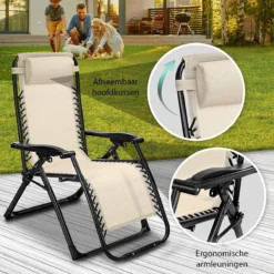 Sens Design Tuinstoel - Ligstoel Tuin - Beige -Tuin Vrienden Verkoopwinkel 1200x1200 3