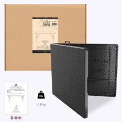 LifeGoods Klaptafel - Inklapbaar - 180 Cm - 6 Tot 8 Personen - Zwart 16 LifeGoods Klaptafel - Inklapbaar - 180 Cm - 6 Tot 8 Personen - Zwart -Tuin Vrienden Verkoopwinkel 1200x1200 359
