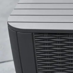 ALLIBERT Keter Luzon Opbergtafel - 39x39x43cm - Donkergrijs -Tuin Vrienden Verkoopwinkel 1200x1200 368