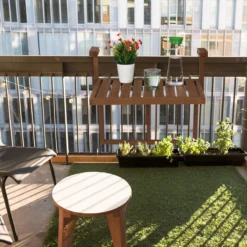 Relaxdays Balkontafel Inklapbaar - Klaptafel Balkon - Tafel Reling - Hangtafel Hout -Tuin Vrienden Verkoopwinkel 1200x1200 471